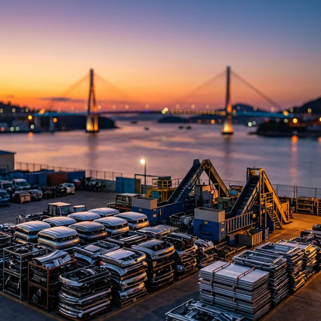 여수시폐차장 프리미엄 배경